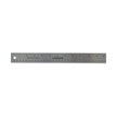 Stainless Steel Ruler with Cork Back and Hanging Hole, Standard/Metric, 12" Long OrdermeInc OrdermeInc