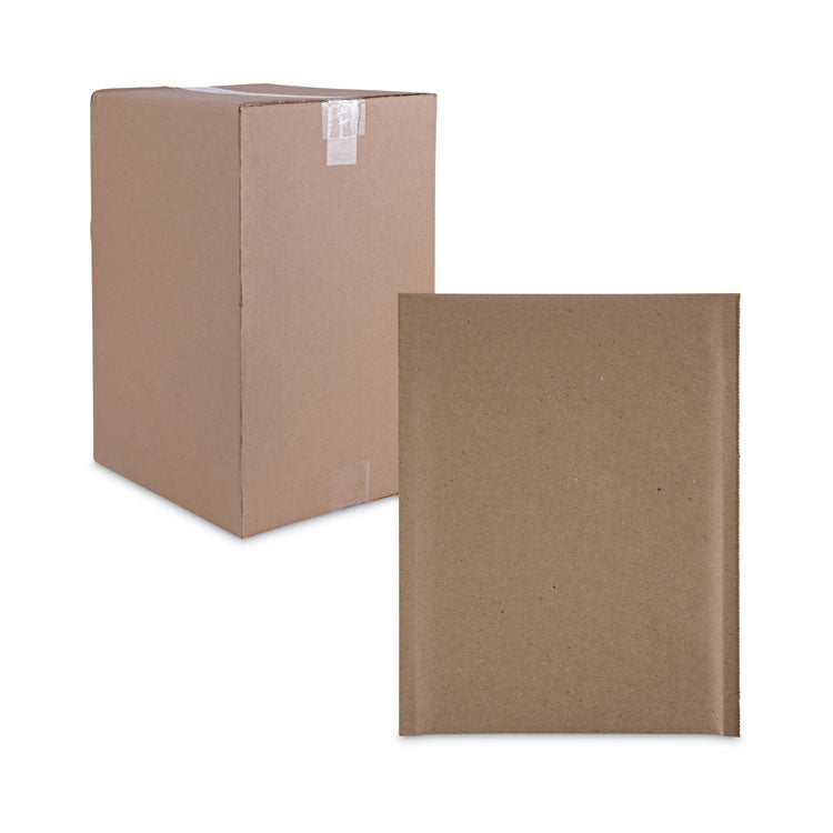 Natural Self-Seal Cushioned Mailer, #0, Barrier Bubble Air Cell Cushion, Self-Adhesive Closure, 6 x 10, Kraft, 200/Carton OrdermeInc OrdermeInc