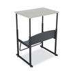 Alphabetter Desks, 28" x 20" x 26" to 42", Beige OrdermeInc OrdermeInc