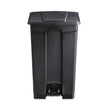 Large Capacity Plastic Step-On Receptacle, 23 gal, Plastic, Black OrdermeInc OrdermeInc