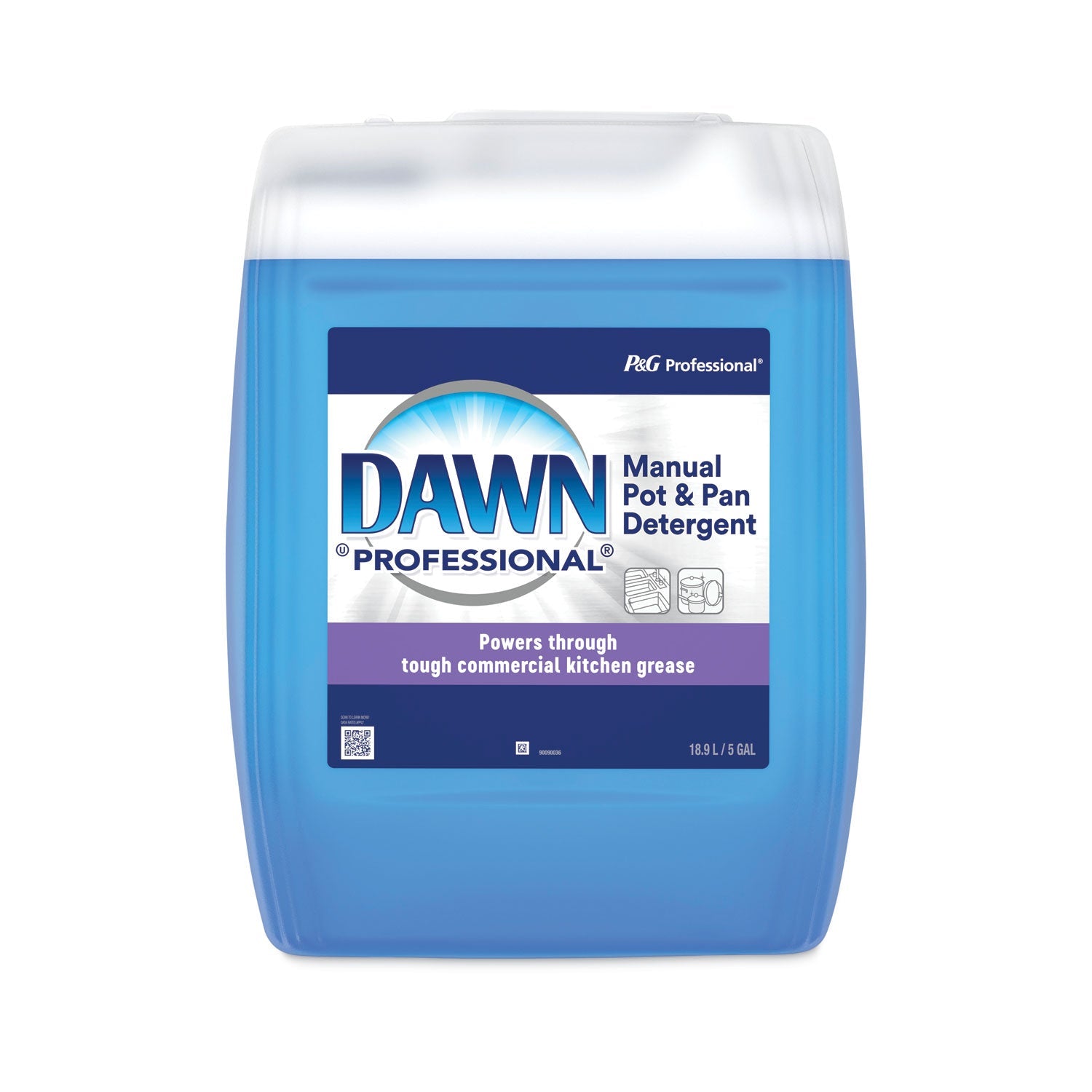 Manual Pot/Pan Dish Detergent, Original Scent, Five Gallon Cube - OrderMe