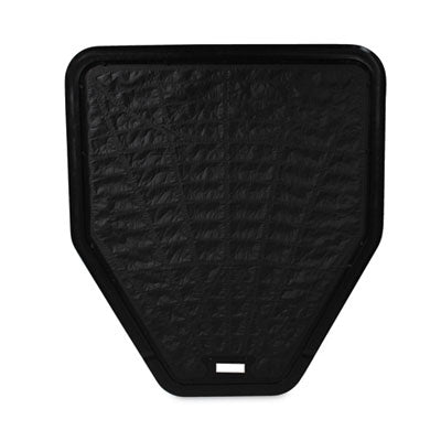 Urinal Mat, 20.75 x 18.5, Black, 6/Carton OrdermeInc OrdermeInc