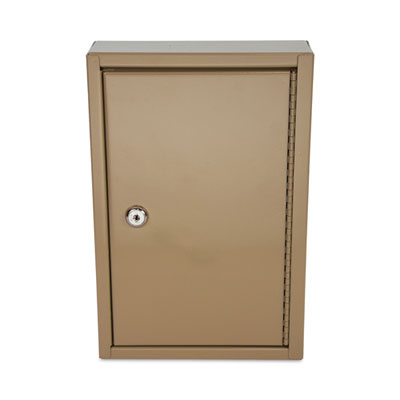 Key Lockable Key Cabinet, 30-Key, Metal, Sand, 8 x 2.63 x 12.13 OrdermeInc OrdermeInc