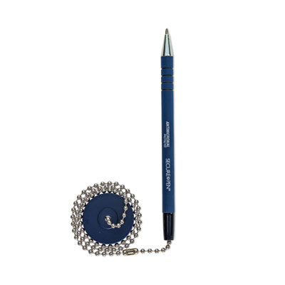 Antimicrobial Ballpoint Counter Pen, Medium, 1 mm, Blue Ink, Blue OrdermeInc OrdermeInc