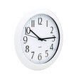 Whisper Quiet Clock, 12" Overall Diameter, White Case, 1 AA (sold separately) OrdermeInc OrdermeInc
