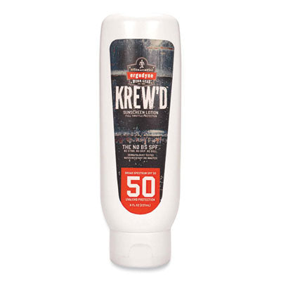 Krewd 6351 SPF 50 Sunscreen Lotion, 8 oz Bottle - OrdermeInc