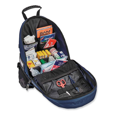 Arsenal 5243 Backpack Trauma Bag. 7 x 12 x 17.5, Blue - OrdermeInc
