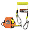 Squids 3190 Tape Measure Tethering Kit, 2 lb Max Working Capacity, 6.5" to 48" Long, Lime/Black - OrdermeInc