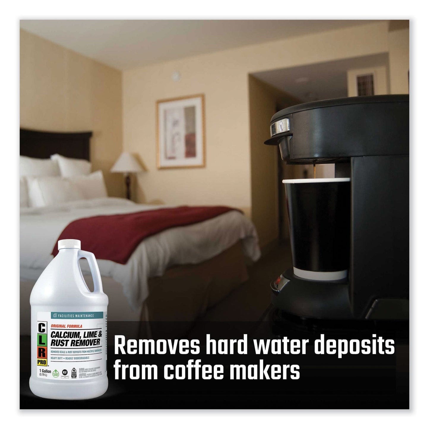Calcium, Lime and Rust Remover, 32 oz Spray Bottle, 6/Carton - OrderMe