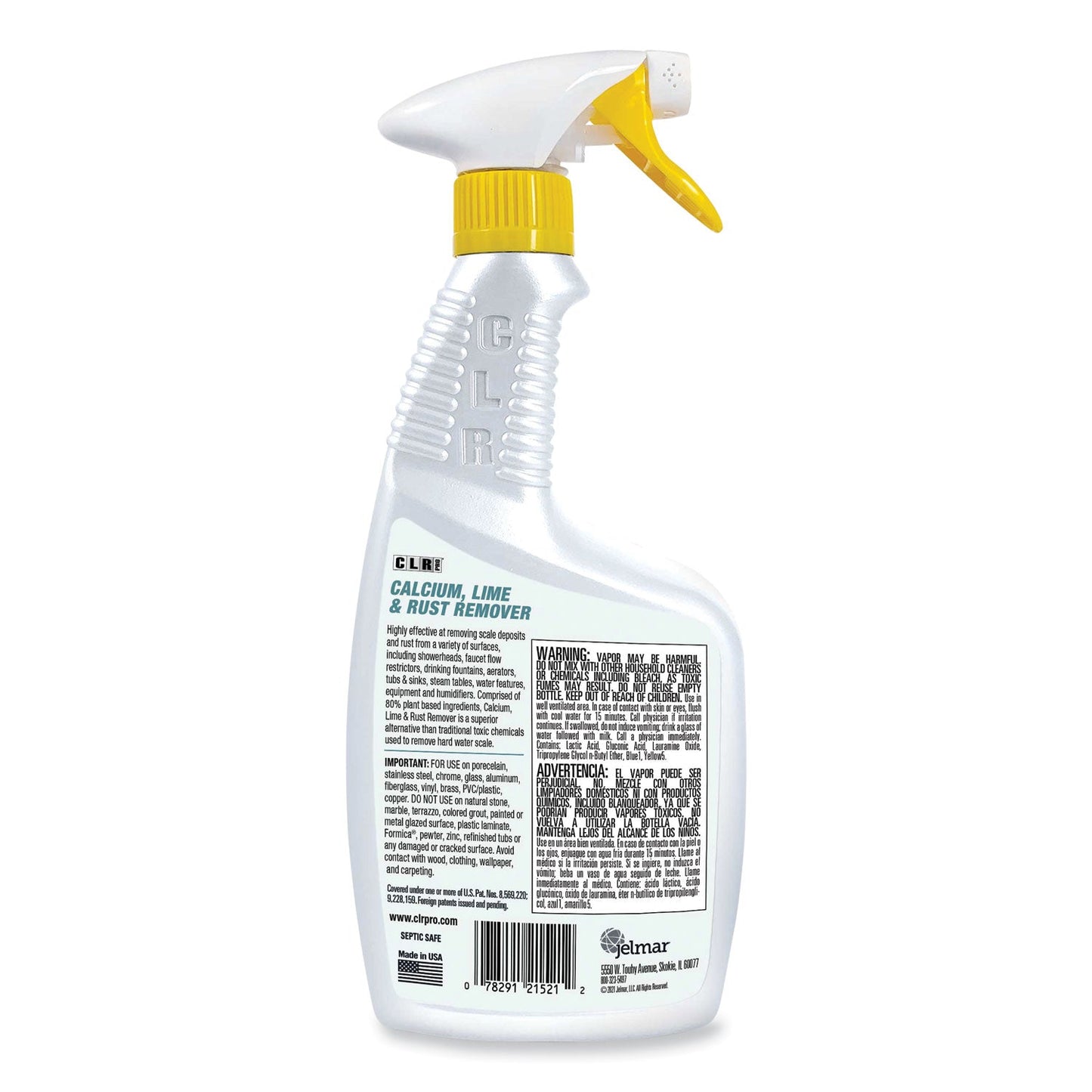 Calcium, Lime and Rust Remover, 32 oz Spray Bottle, 6/Carton - OrderMe