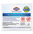 Bleach Germicidal Wipes, 1-Ply, 6.75 x 9, Unscented, White, 50/Box, 6 Boxes/Carton OrdermeInc OrdermeInc