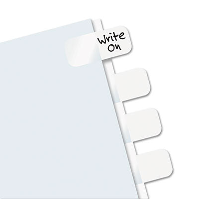 REDI-TAG CORPORATION Legal Index Tabs, Customizable: Handwrite Only, 1/5-Cut, White, 1" Wide, 104/Pack - OrdermeInc