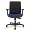 Convergence Mid-Back Task Chair, Up to 275lb, 16.5" to 21" Seat Ht, Navy Seat, Black Back/Frame, Ships in 7-10 Bus Days OrdermeInc OrdermeInc
