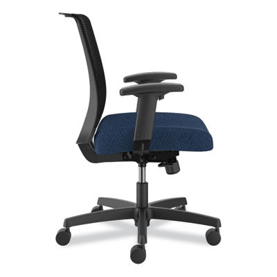 Convergence Mid-Back Task Chair, Up to 275lb, 16.5" to 21" Seat Ht, Navy Seat, Black Back/Frame, Ships in 7-10 Bus Days OrdermeInc OrdermeInc