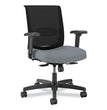 Convergence Mid-Back Task Chair, Up to 275 lb, 16.5" to 21" Seat Ht, Basalt Seat, Black Back/Frame, Ships in 7-10 Bus Days OrdermeInc OrdermeInc