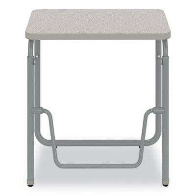 AlphaBetter 2.0 Height-Adjustable Student Desk with Pendulum Bar, 27.75" x 19.75" x 29" to 43", Pebble Gray OrdermeInc OrdermeInc