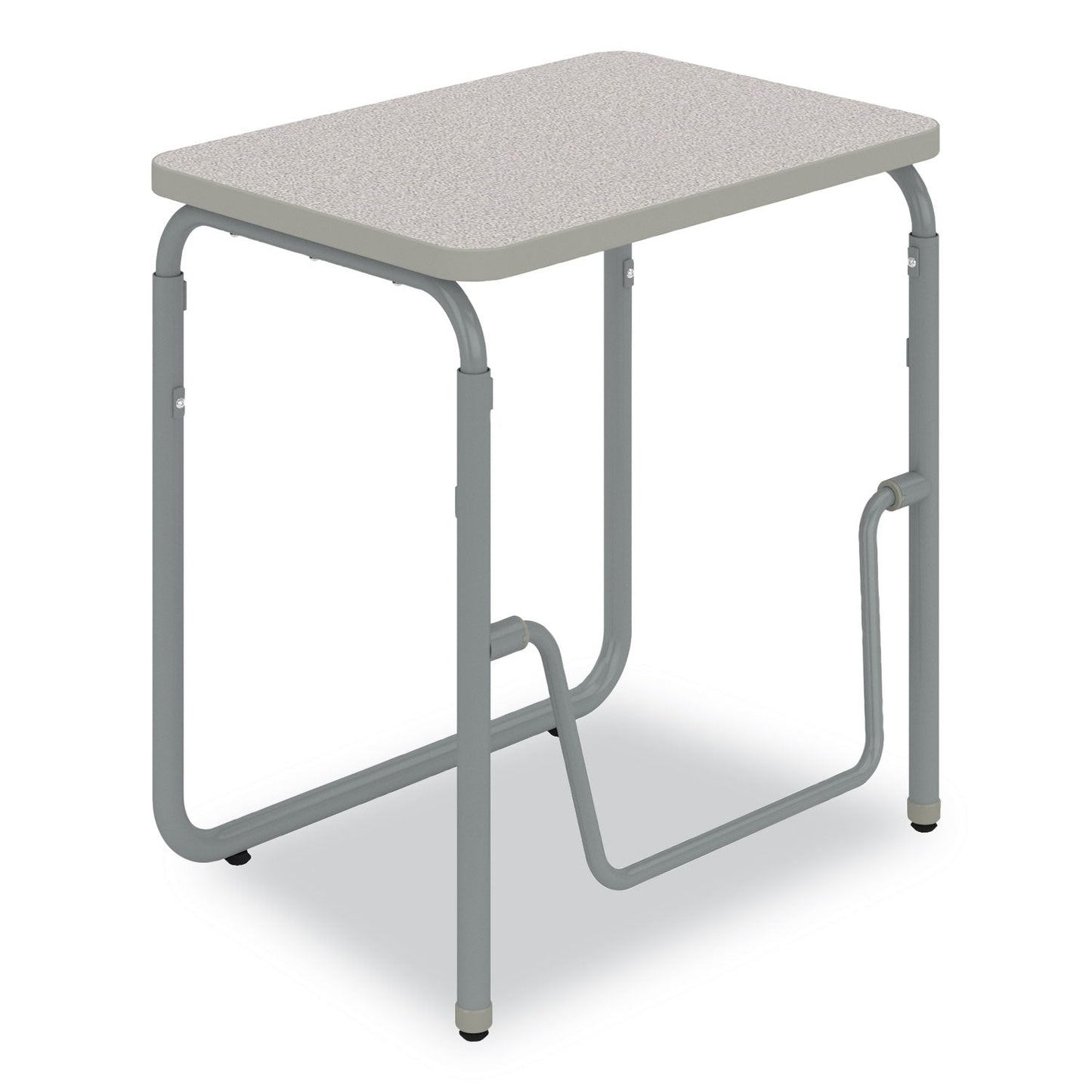 AlphaBetter 2.0 Height-Adjustable Student Desk with Pendulum Bar, 27.75" x 19.75" x 29" to 43", Pebble Gray OrdermeInc OrdermeInc