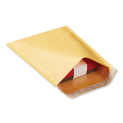 Peel Seal Strip Cushioned Mailer, #0, Extension Flap, Self-Adhesive Closure, 6 x 10, 25/Carton OrdermeInc OrdermeInc