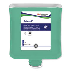 Estesol Hand, Hair and Body Cleaner Manual Cartridge, Rainforest Scent, 2 L Cartridge Refill, 4/Carton OrdermeInc OrdermeInc