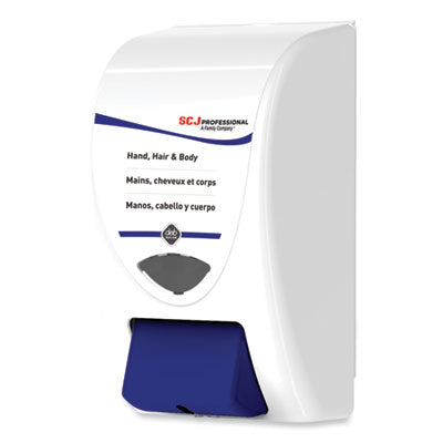 Cleanse Hand, Hair and Body Dispenser, 2 L, 6.4 x 5.7 x 11.5, White/Blue, 15/Carton OrdermeInc OrdermeInc