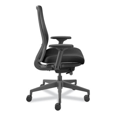 Nucleus Series Recharge Task Chair, Supports Up to 300 lb, 16.63 to 21.13 Seat Height, Black Seat/Back, Black Base OrdermeInc OrdermeInc