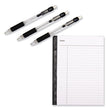 Z-Grip Max Mechanical Pencil, 0.7 mm, HB (#2), Black Lead, Black/Silver Barrel, Dozen OrdermeInc OrdermeInc