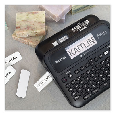 D-610BTVP Connected Label Maker with Color Display, 30 mm/s Print Speed, 14.2 x 6 x 13.3 OrdermeInc OrdermeInc