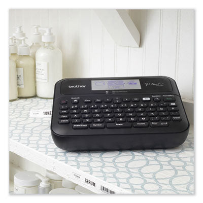 D-610BTVP Connected Label Maker with Color Display, 30 mm/s Print Speed, 14.2 x 6 x 13.3 OrdermeInc OrdermeInc