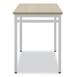 Ready Home Office Desk, 45.5" x 23.5" to 29.5", Beige/White, Ships in 1-3 Business Days OrdermeInc OrdermeInc