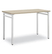 Ready Home Office Desk, 45.5" x 23.5" to 29.5", Beige/White, Ships in 1-3 Business Days OrdermeInc OrdermeInc