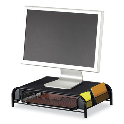 Powered Onyx Monitor Stand, 18.25" x 11.75" x 4.5", Black, OrdermeInc OrdermeInc