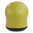 Zenergy Swivel Ball Chair, Backless, Supports Up to 250 lb, Green Seat Vinyl, Ships in 1-3 Business Days OrdermeInc OrdermeInc