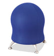 Zenergy Ball Chair, Backless, Supports Up to 250 lb, Blue Fabric, Ships in 1-3 Business Days OrdermeInc OrdermeInc