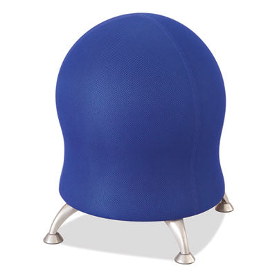 Zenergy Ball Chair, Backless, Supports Up to 250 lb, Blue Fabric, Ships in 1-3 Business Days OrdermeInc OrdermeInc