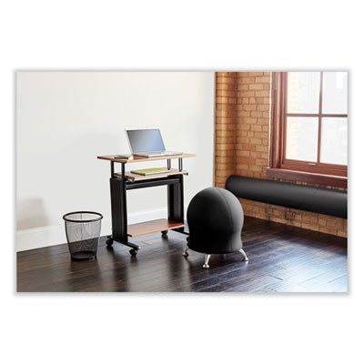 Zenergy Ball Chair, Backless, Supports Up to 250 lb, Blue Fabric, Ships in 1-3 Business Days OrdermeInc OrdermeInc