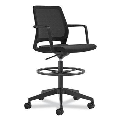 Medina Extended-Height Chair, Supports Up to 275 lb, 23" to 33" High  Black Seat,  Black Back/Base,Ships in 1-3 Business Days OrdermeInc OrdermeInc