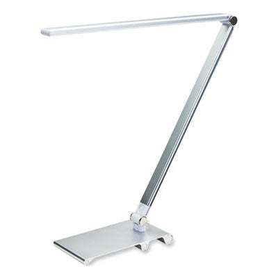 LED Desk Lamp with Dimmer, 2-Point Adjustable Neck, 15" High, Silver, Ships in 4-6 Business Days OrdermeInc OrdermeInc