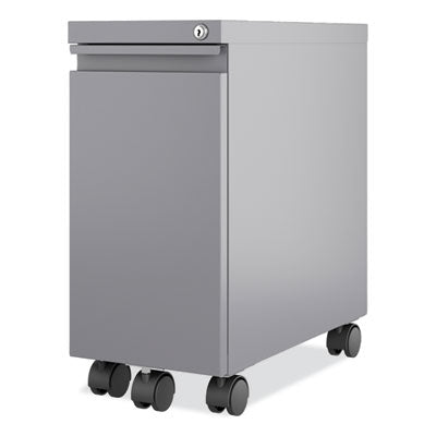 Zip Mobile Pedestal File, 1 Drawer, File, Legal/Letter, Arctic Silver, 10 x 19.88 x 21.75, Ships in 4-6 Business Days OrdermeInc OrdermeInc