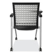 Thesis Training Chair w/Static Back and Tablet, Supports 250lb, 18" High Black Seat,Gray Back/Base,Ships in 1-3 Business Days OrdermeInc OrdermeInc