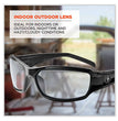 Skullerz Thor Safety Glasses, Black Nylon Impact Frame, Indoor/Outdoor Polycarbonate Lens OrdermeInc OrdermeInc