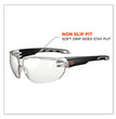 Skullerz Vali Frameless Safety Glasses, Black Nylon Impact Frame, AntiFog Indr/Outdr Polycarb Lens OrdermeInc OrdermeInc