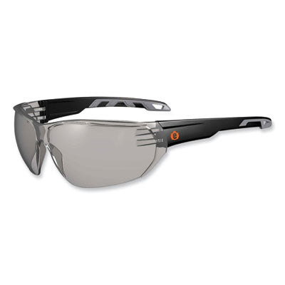 Skullerz Vali Frameless Safety Glasses, Black Nylon Impact Frame, AntiFog Indr/Outdr Polycarb Lens OrdermeInc OrdermeInc