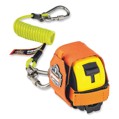 Squids 3770 Belt Clip Tape Measure Holder, Large, 3.62 x 7.25 x 2.5, Polyester, Orange - OrdermeInc