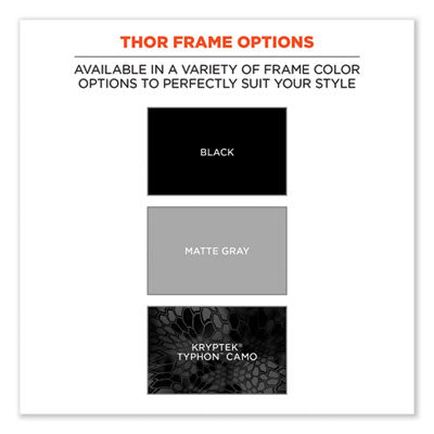 Skullerz Thor Safety Glasses, Kryptek Tyhpon Nylon Impact Frame, Smoke Polycarbonate Lens OrdermeInc OrdermeInc