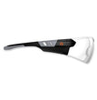Skullerz Saga Frameless Safety Glasses, Matte Black Nylon Impact Frame, Clear Polycarbonate Lens OrdermeInc OrdermeInc