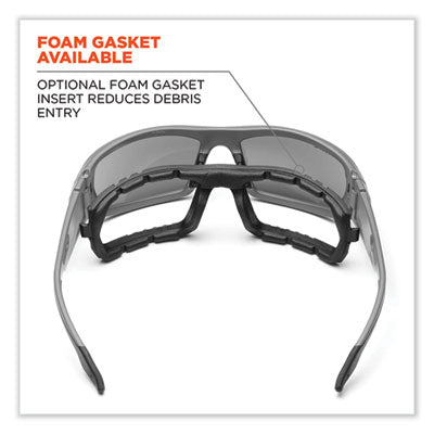 Skullerz Odin Safety Glasses, Kryptek Typhon Nylon Impact Frame, AntiFog Smoke Polycarbonate Lens OrdermeInc OrdermeInc