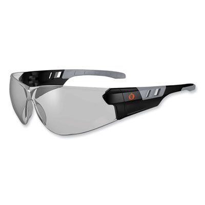 Skullerz Saga Frameless Safety Glasses, Black Nylon Impact Frame, AntiFog Indr/Outdr Polycarb Lens OrdermeInc OrdermeInc