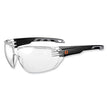 Skullerz Vali Frameless Safety Glasses, Black Nylon Impact Frame, Anti-Fog Clear Polycarb Lens OrdermeInc OrdermeInc