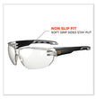 Skullerz Vali Frameless Safety Glasses, Black Nylon Impact Frame, Indoor/Outdoor Polycarb Lens OrdermeInc OrdermeInc
