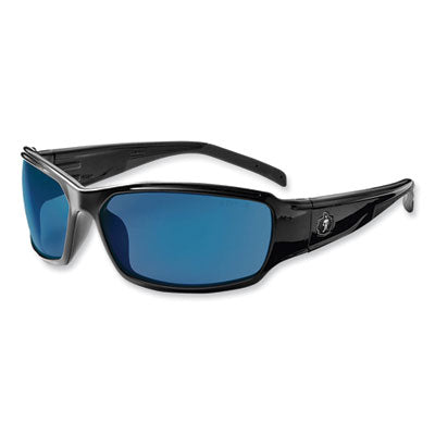 Skullerz Thor Safety Glasses, Black Nylon Impact Frame, Blue Mirror Polycarbonate Lens OrdermeInc OrdermeInc